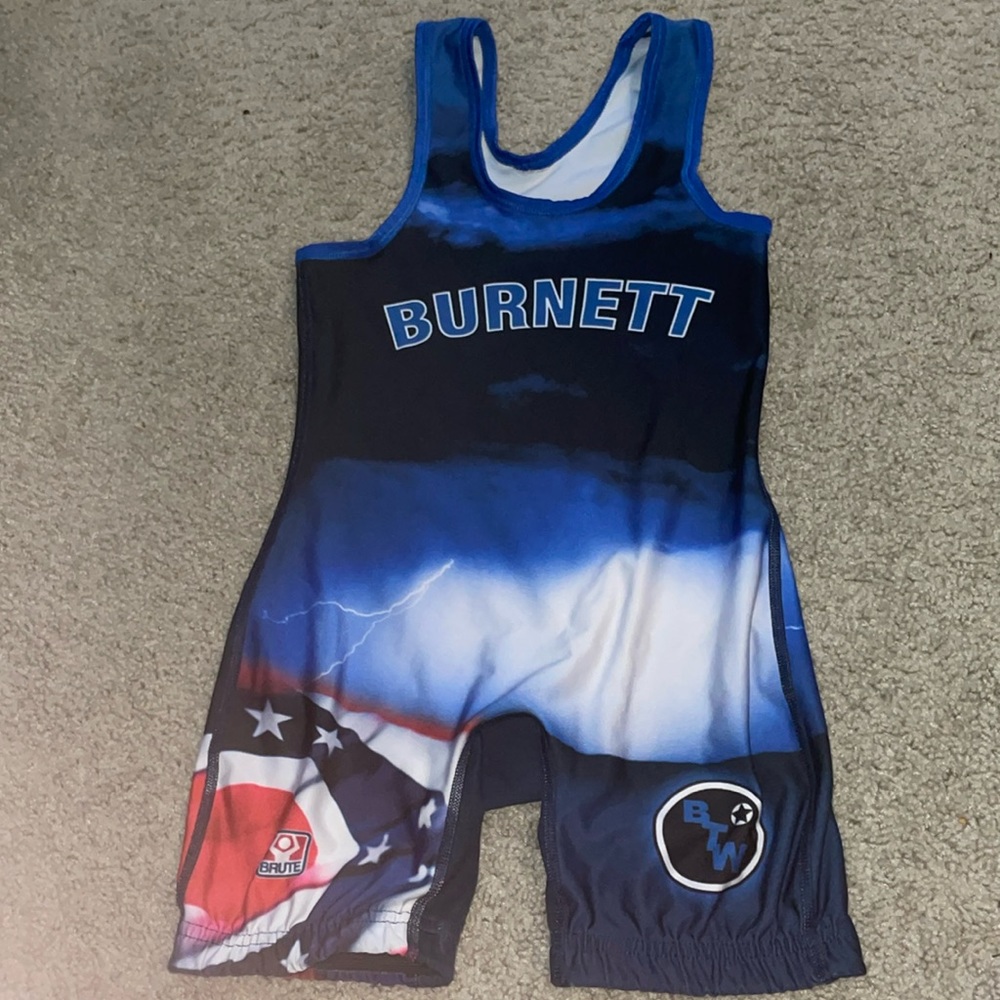 Burnett wrestling singlet